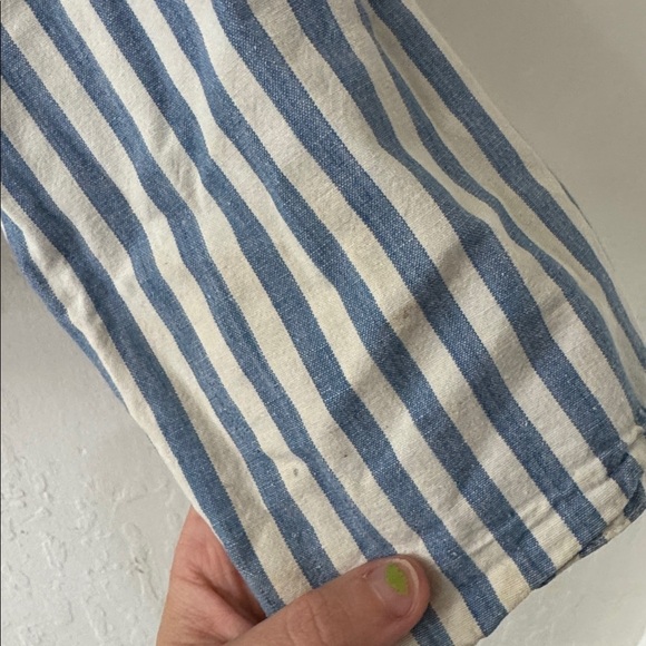 Vintage Reversible Chambray Denim Pinstripe Cow Patch Zip Jacket Kids - Picture 11 of 15